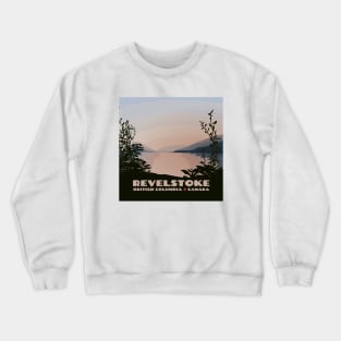 Columbia River Sunset Crewneck Sweatshirt